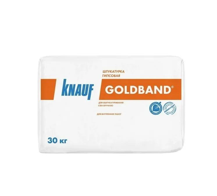 Купить Штукатурка гипсовая Knauf Гольдбанд 30 кг