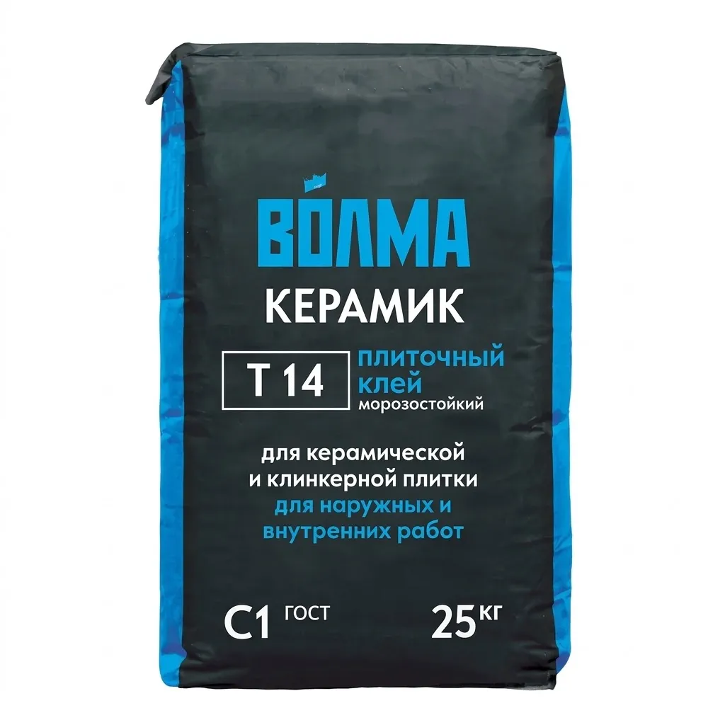 Купить Смесь сухая клеевая на цементном вяжущем ВОЛМА-Керамик 25 кг