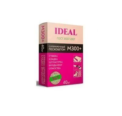 Пескобетон IDEAL M300+ 40 кг - фото