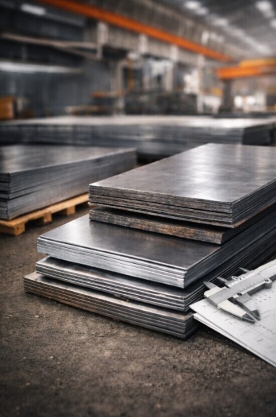 Лист стальной горячекатаный в машиностроении