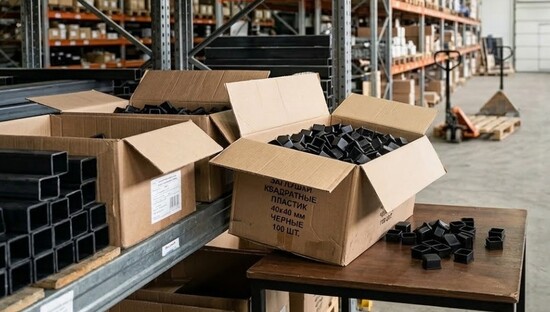 Квадратные заглушки для строительства