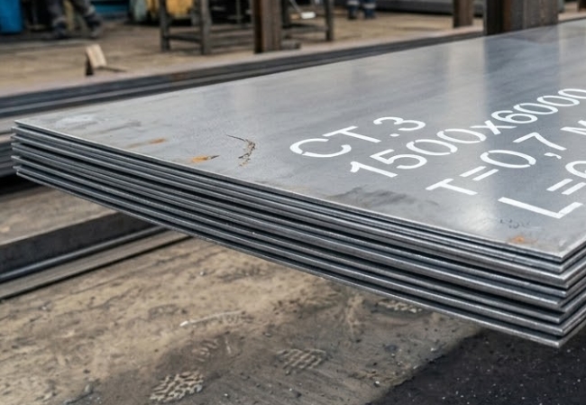 Лист стальной толщиной 0.7 мм в Москве с доставкой